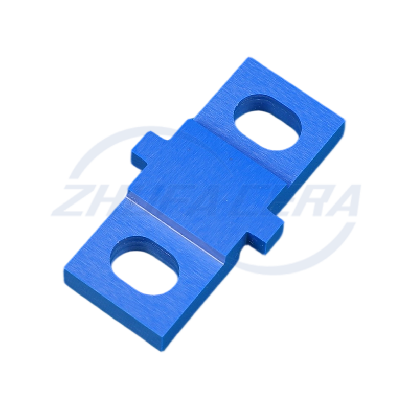 Blue zirconia ceramic positioning block
