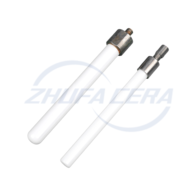 Zirconia Ceramic Rod na may Ulo ng Metal