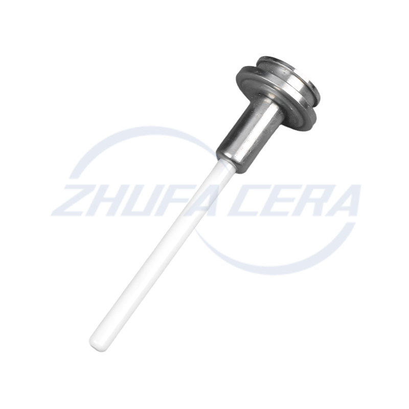 Zirconia Ceramic Plunger Rod na may Metal Head