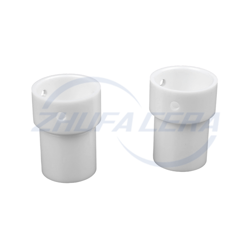 Alumina T-Shaped Drilled Ceramic Tube