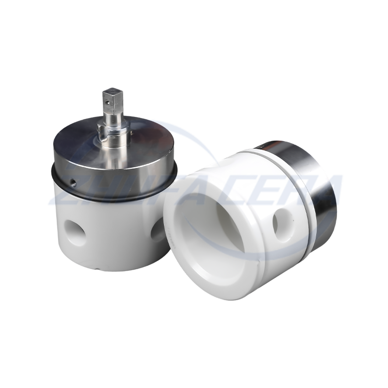 Zirconia ceramic metal plunger