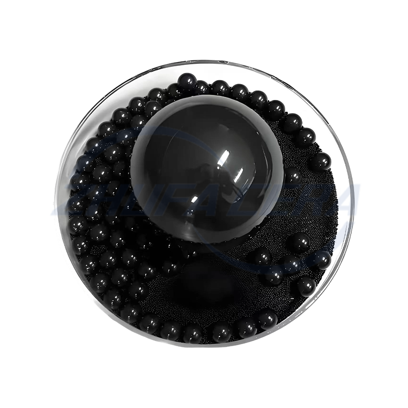 Silicon nitride ceramic beads