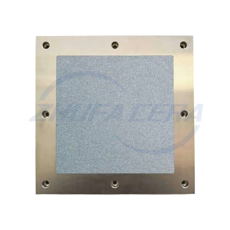 Alumina ceramic microporous suction cup